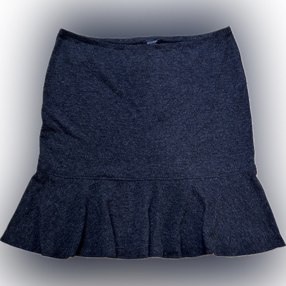 Gilani grey pull-on fit and flare ruffle skirt. Size 18. - Picture 4 of 7